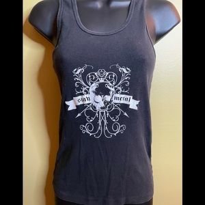 Bella Stay Metal with Skull Tank Top - L
